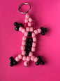 BLUSH SHADOW gecko keychain