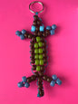 FOREST DRIP gecko keychain