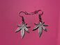 SILVER LEAF EARRINGS